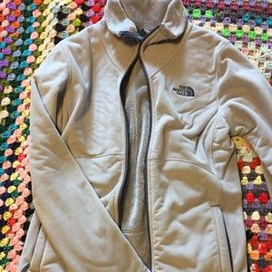 Powder blue North Face jacket